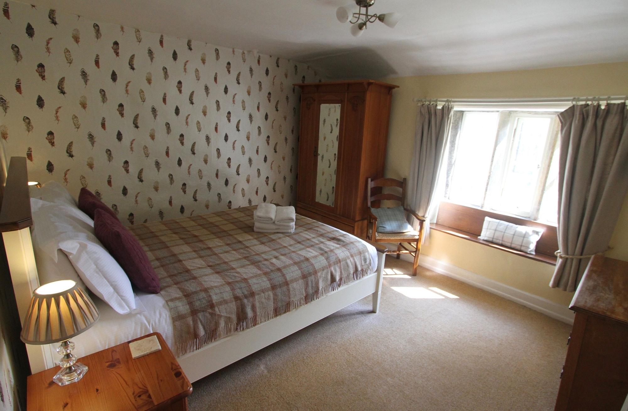 Hotel Ashfield House Grassington Exteriér fotografie The bedroom at The Old Post Office