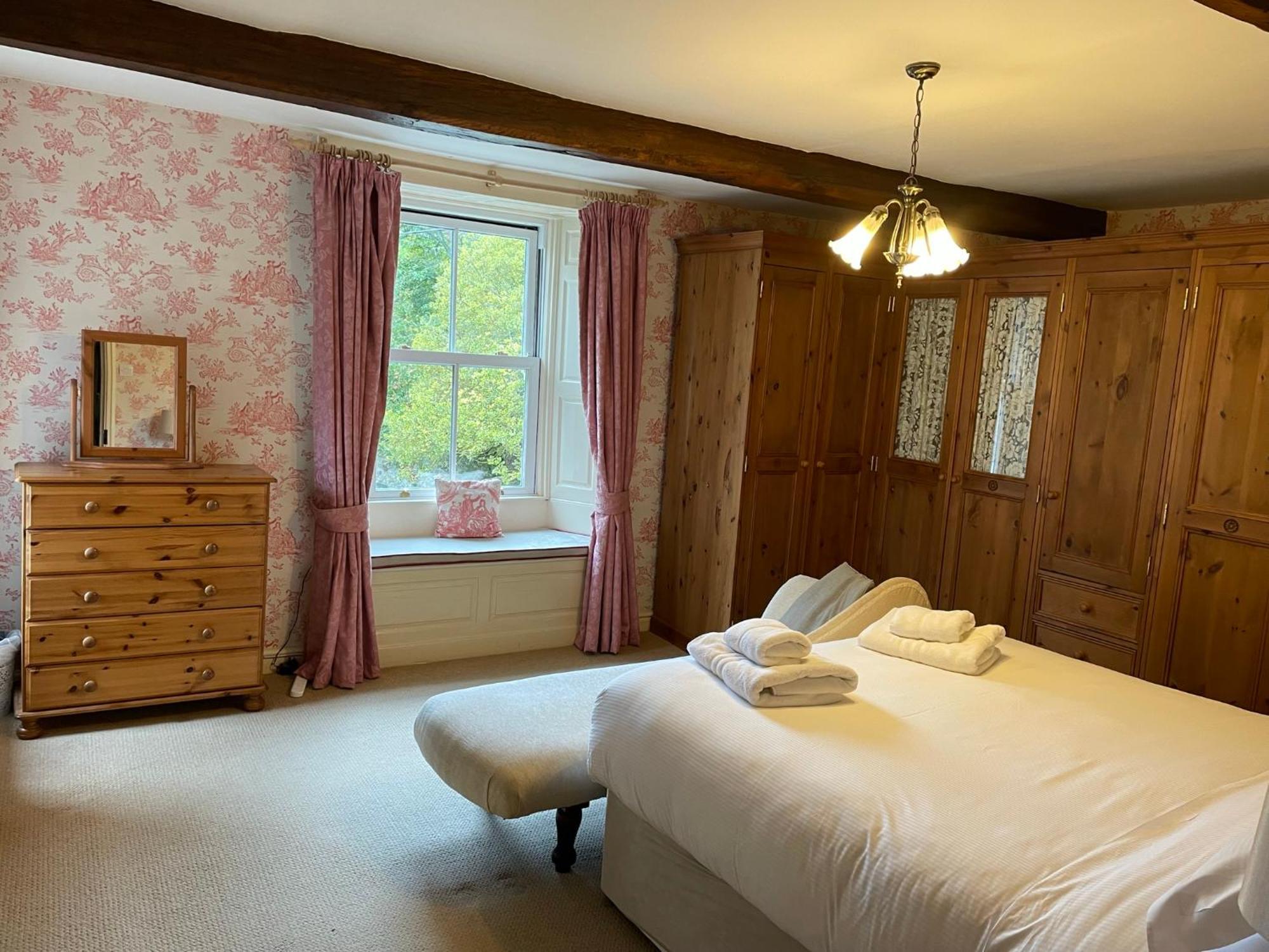 Hotel Ashfield House Grassington Pokoj fotografie The bedroom at The Old Vicarage