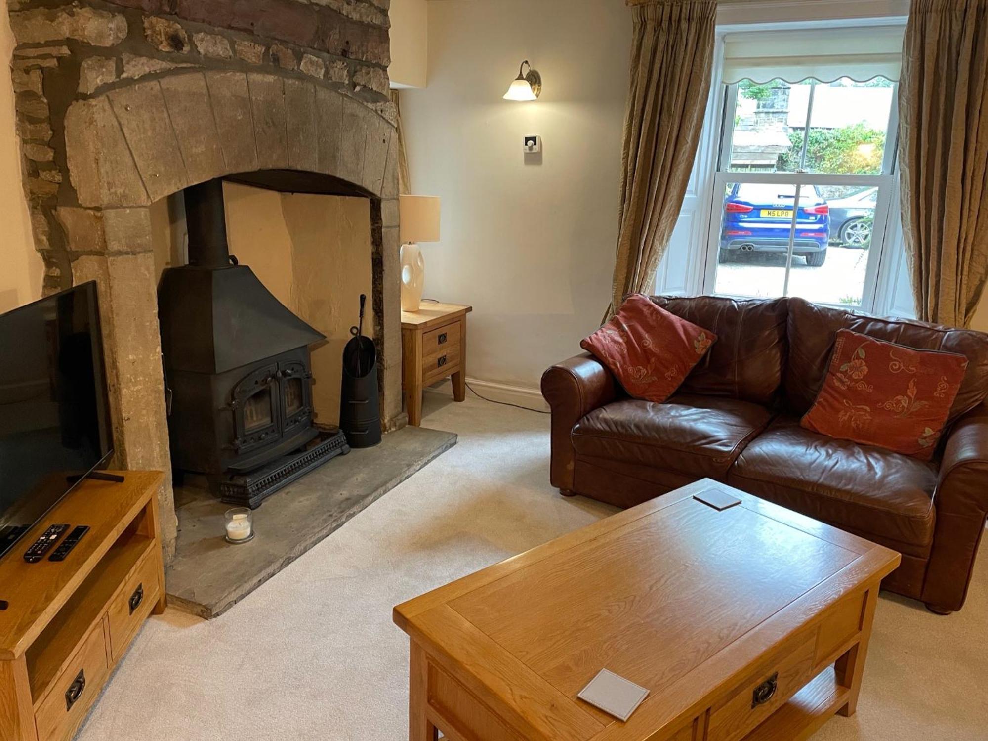 Hotel Ashfield House Grassington Pokoj fotografie The living room at The Old Post Office